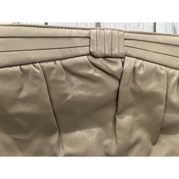 MCI World of Fine Handbags Beige‎ Faux Leather Clutch Shoulder Bag - Picture 4 of 13
